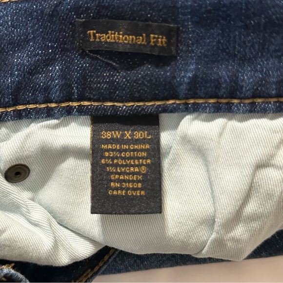 Jos. A. Bank Reserve Denim Jeans Size 38W x 30L - Picture 6 of 6